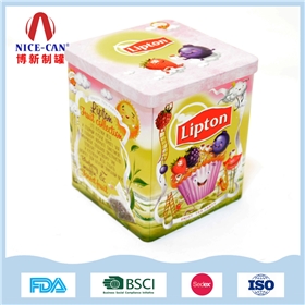立顿茶叶马口铁罐包装