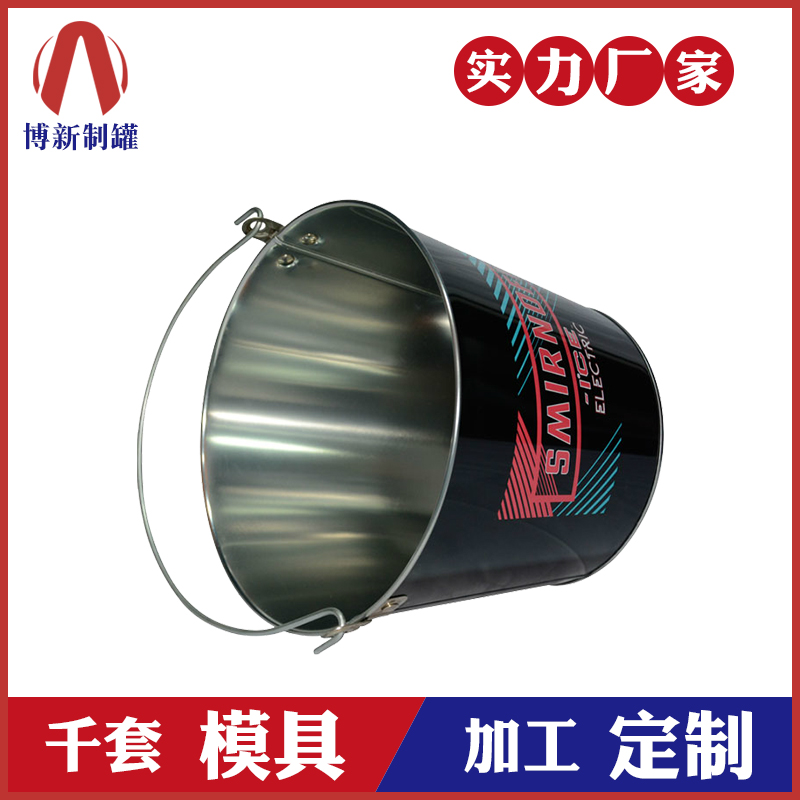 冰桶定做-圆形马口铁桶
