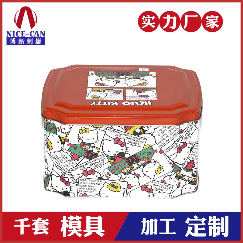 马口铁食品铁罐-八角糖果铁罐包装